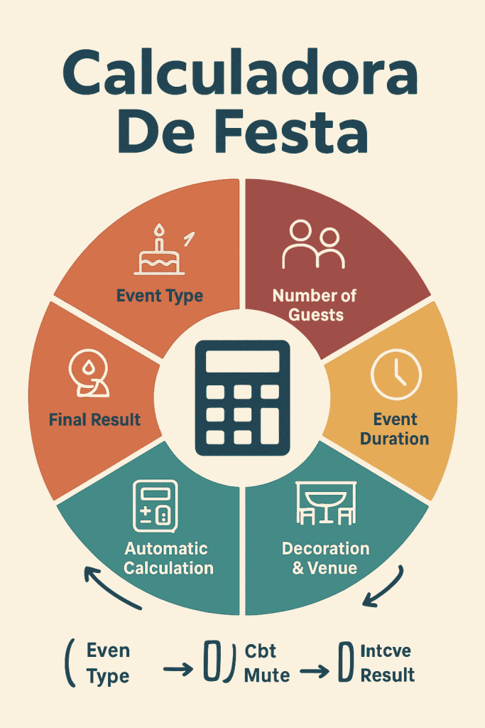 Calculadora de festa simples